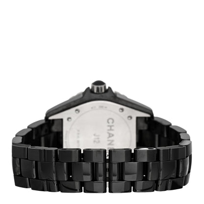 Chanel Stainless Steel Ceramic 38mm J12 Phantom Automatic Watch Black 3 of 5
