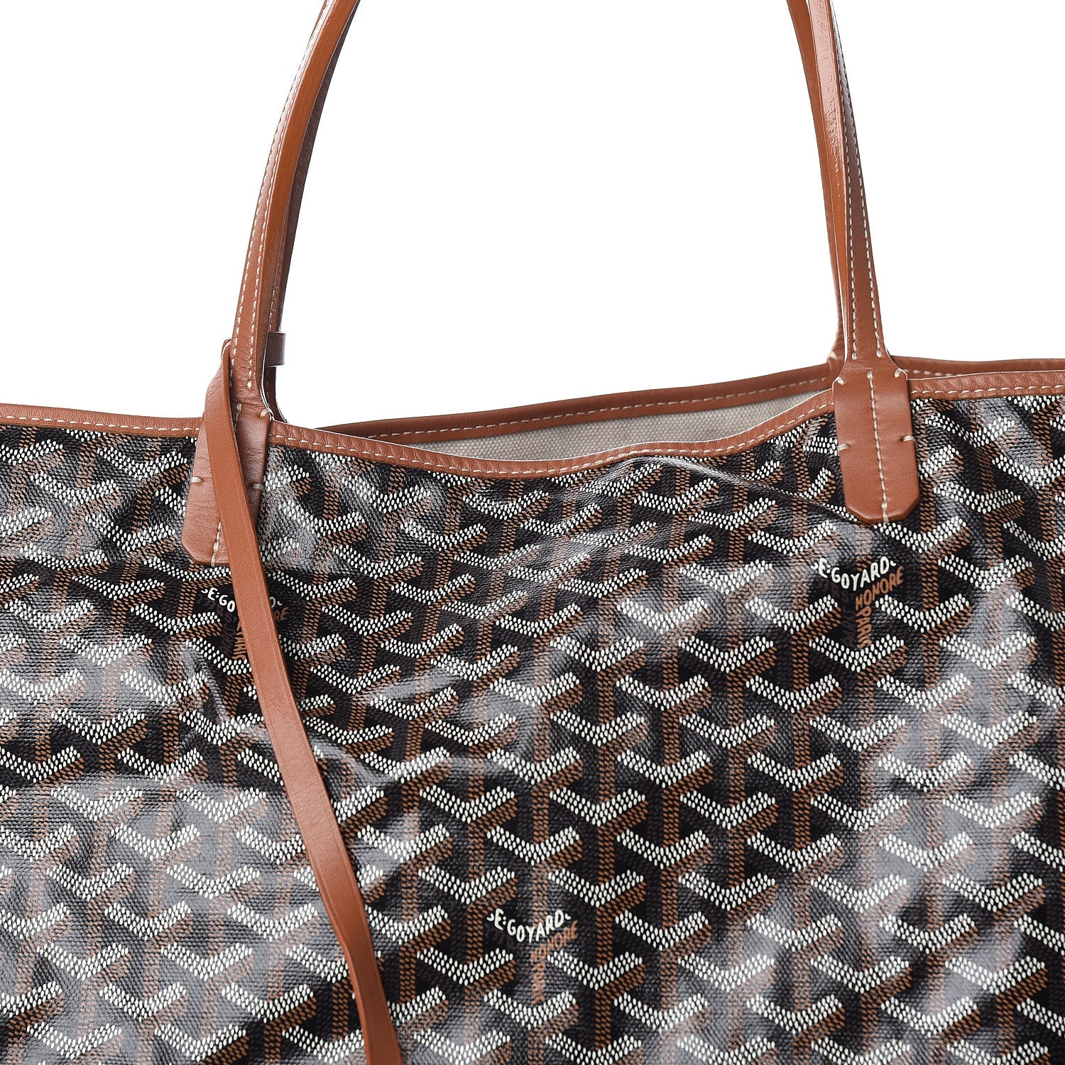 Goyard Goyardine Saint Louis GM Black Gold 14 of 14