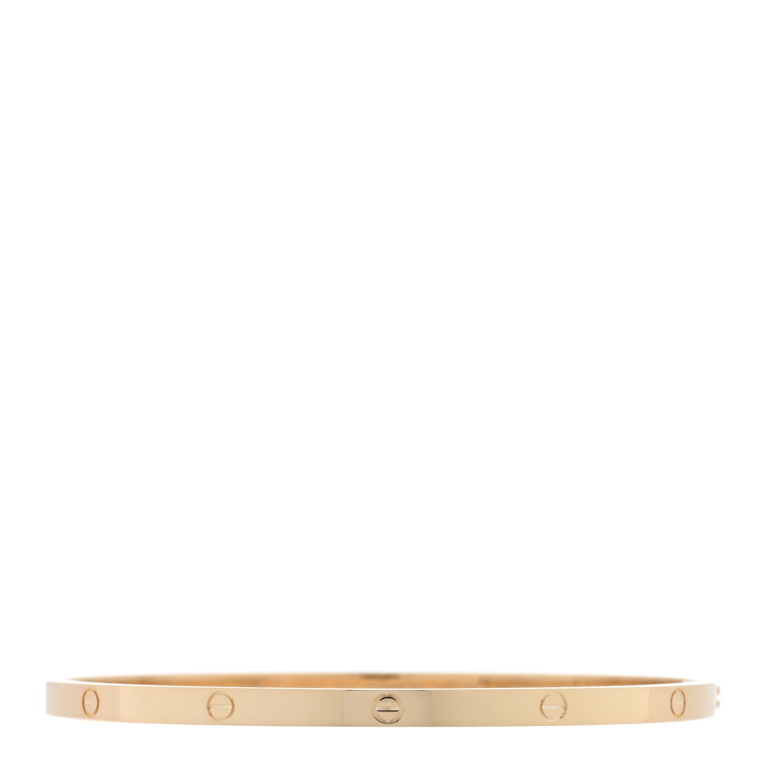 Cartier 18K Yellow Gold Small LOVE Bracelet 19 1 of 6