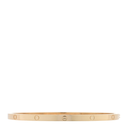 Cartier 18K Yellow Gold Small LOVE Bracelet 19 1 of 6