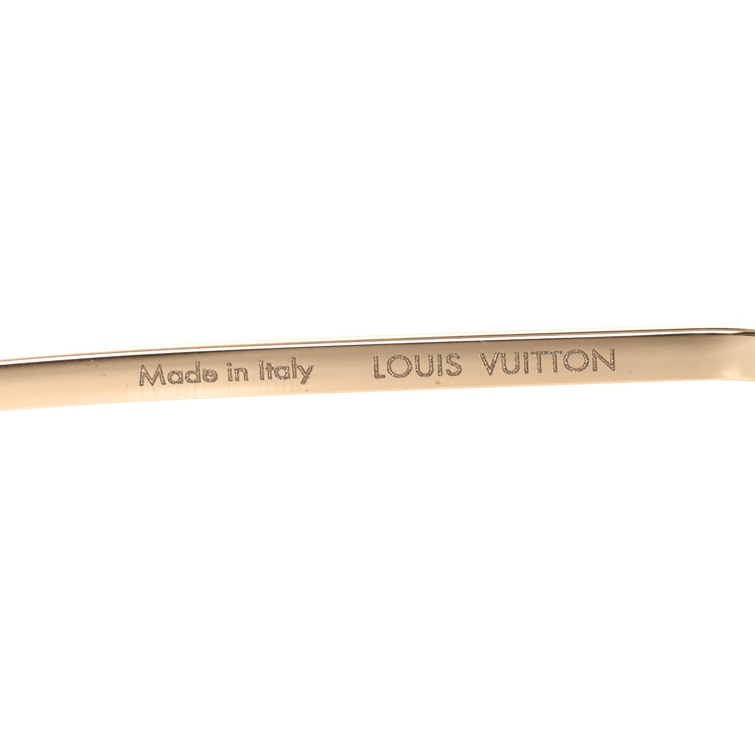 Louis Vuitton Metal LV Star Pilot Sunglasses Z1869U Gold 5 of 7