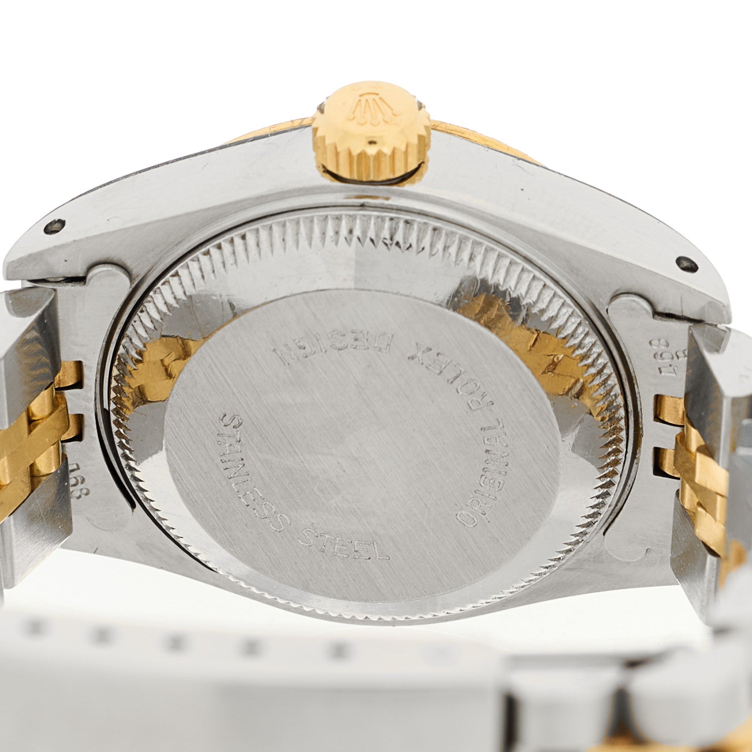 Rolex Stainless Steel 18K Yellow Gold 26mm Oyster Perpetual Datejust Watch Champagne 69173 4 of 4