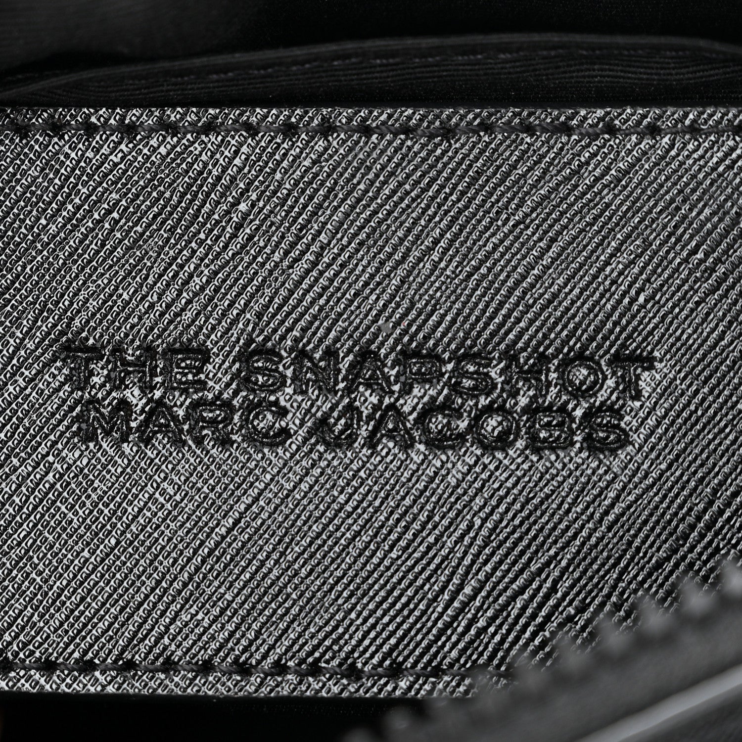 Marc Jacobs Saffiano Snapshot Camera Bag Black 7 of 12