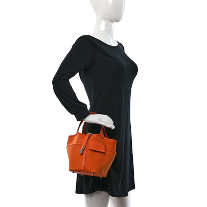 Hermes Toile Goeland Swift Cargo Picotin Lock 18 Orange 2 of 8