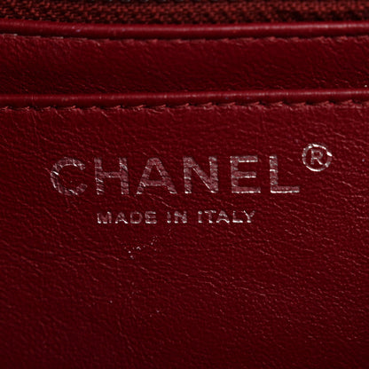Chanel Caviar Quilted Jumbo Double Flap Dark Red 6 of 13
