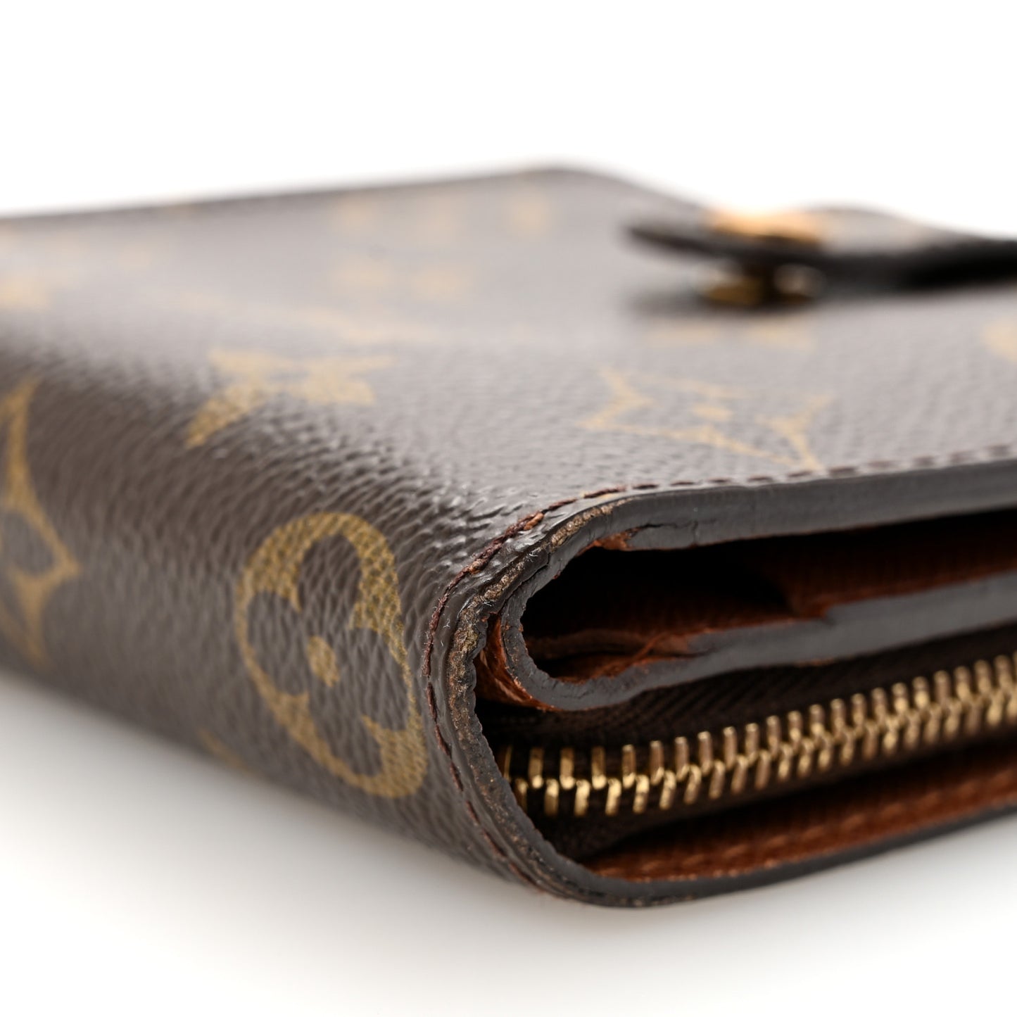 Monogram Compact Zippe Zipped Wallet