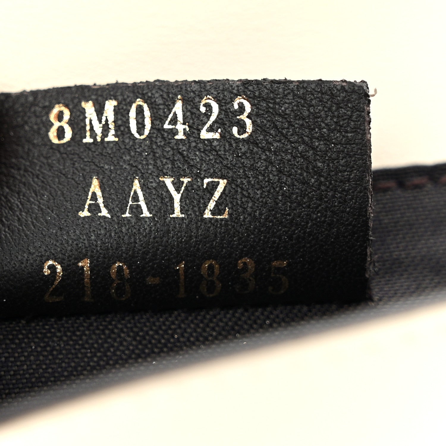 Fendi Vitello King Tamponato Logo Embossed Fold Over Card Holder Wallet Poudre 7 of 7