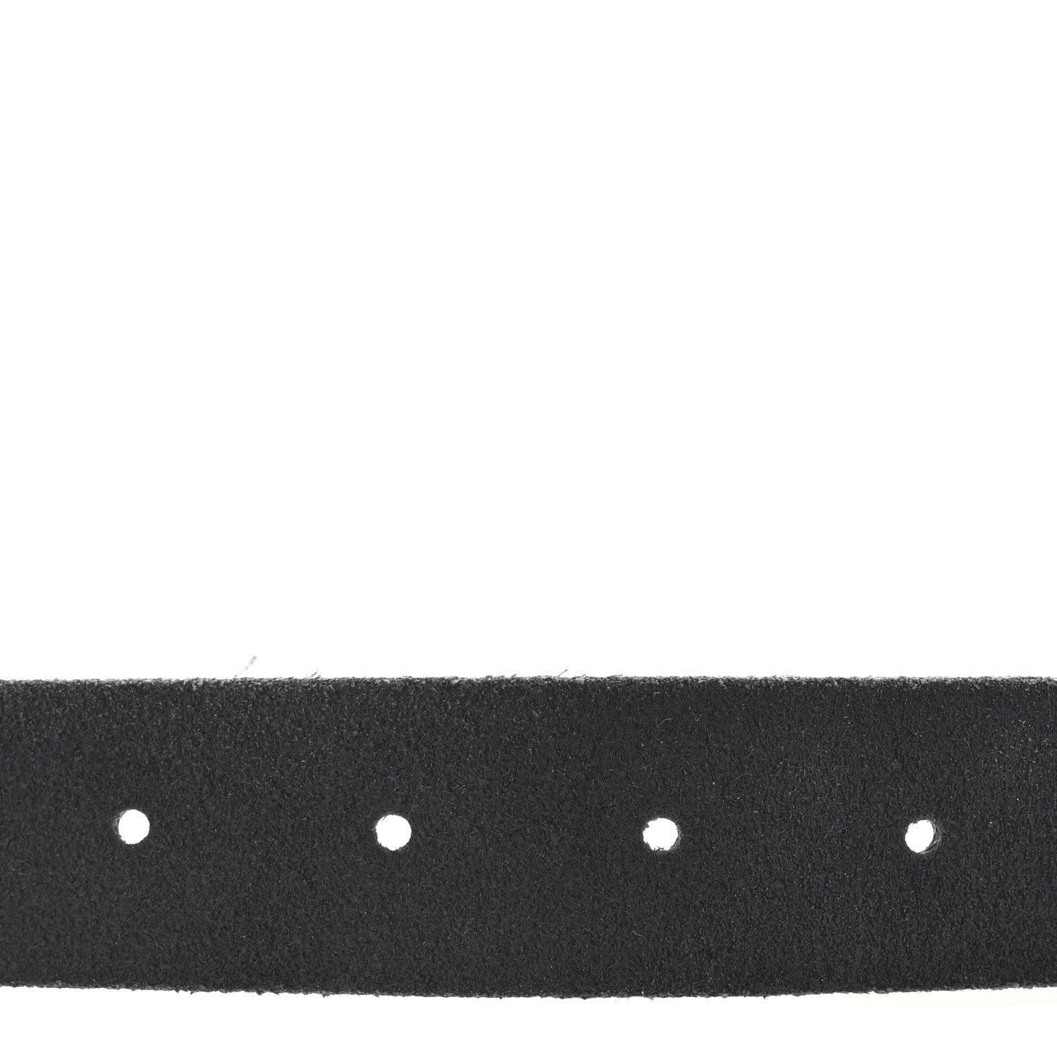 Gucci Cuoio Toscano Nickel Double G 30mm Belt 75 30 Black 5 of 5