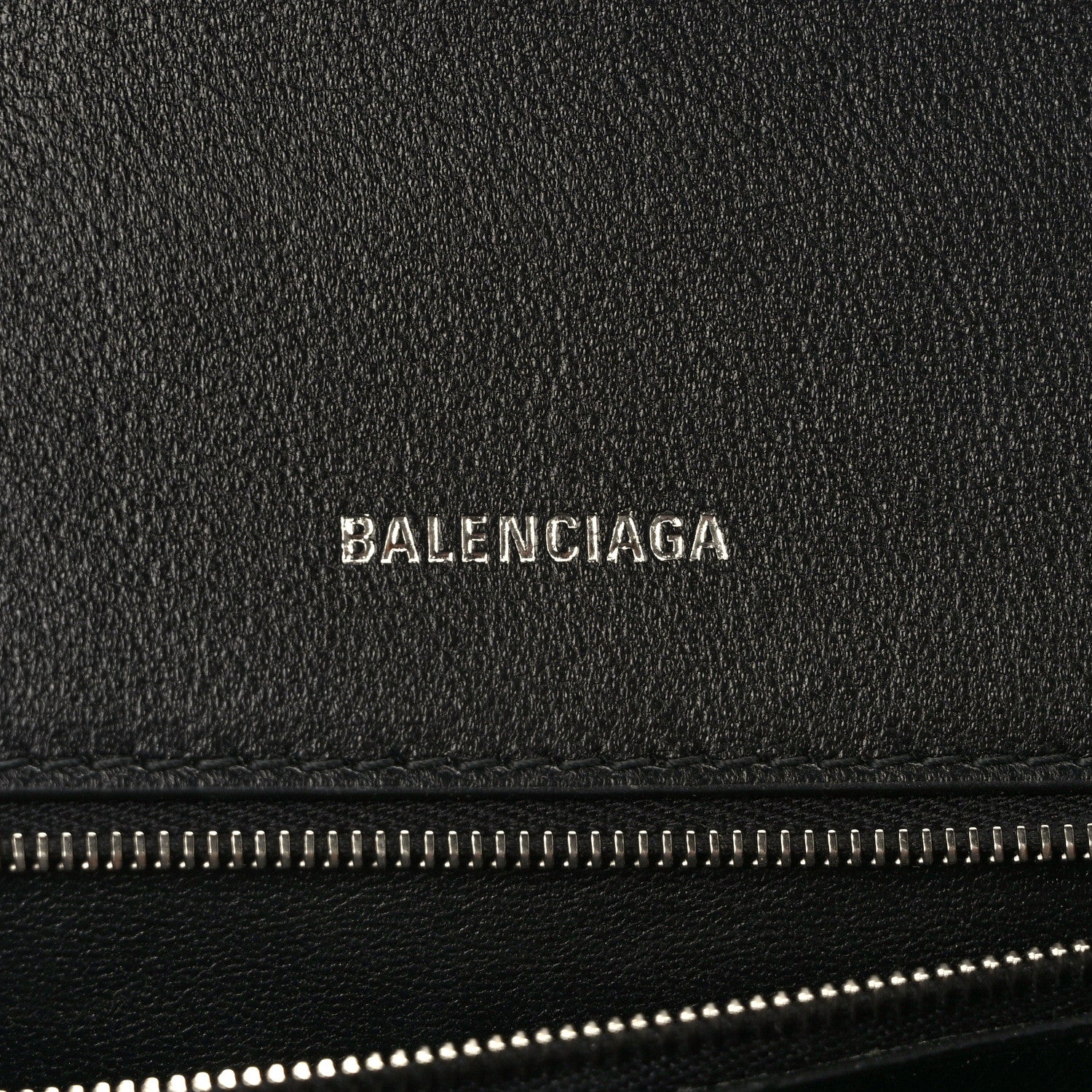 Balenciaga Denim BB Monogram Small Hourglass Top Handle Bag Black 6 of 13