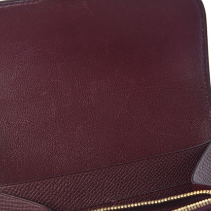Hermes Epsom Constance Short Wallet Bordeaux 7 of 8