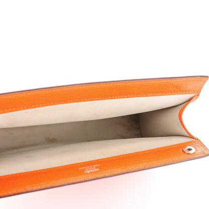 Hermes Chevre Mysore Karo GM Orange 5 of 9