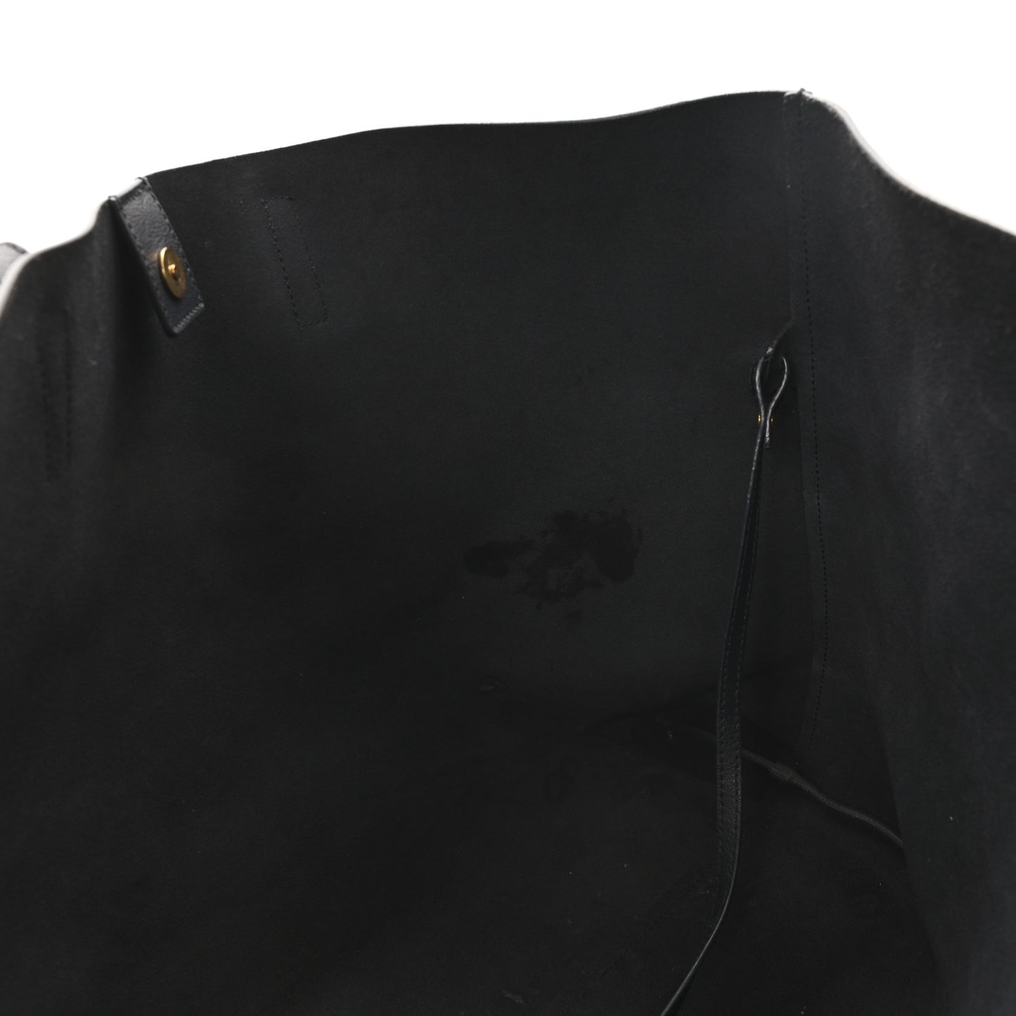 Calfskin Large Shopping Tote Navy