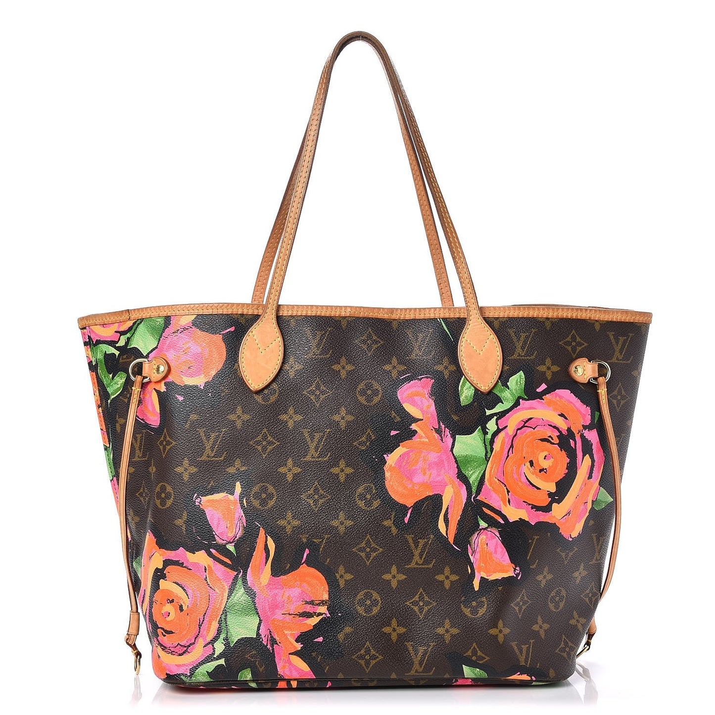 Monogram Roses Neverfull MM