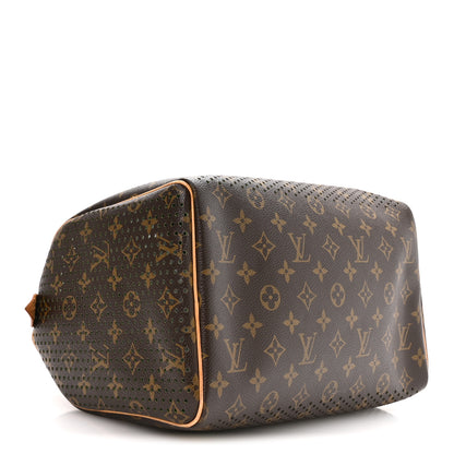 Louis Vuitton Monogram Perforated Speedy 30 Green 4 of 10