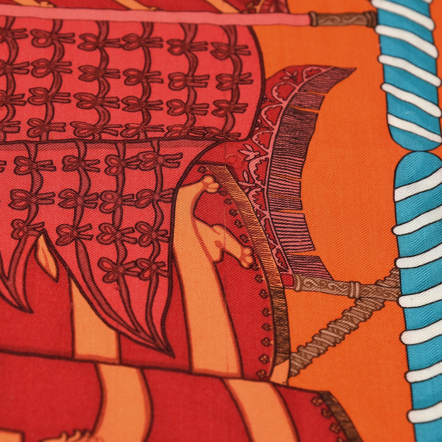 Cashmere Silk Etendards et Bannieres Shawl 140