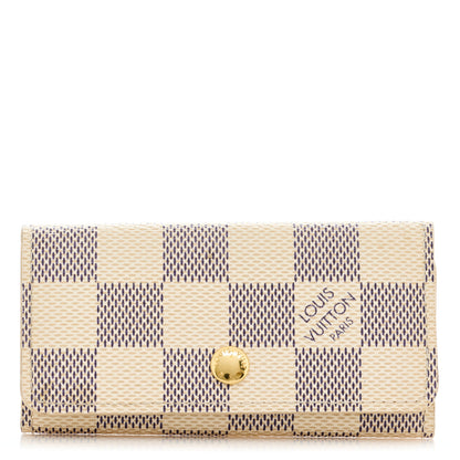 Louis Vuitton Damier Azur Multicles 4 Key Holder 1 of 9