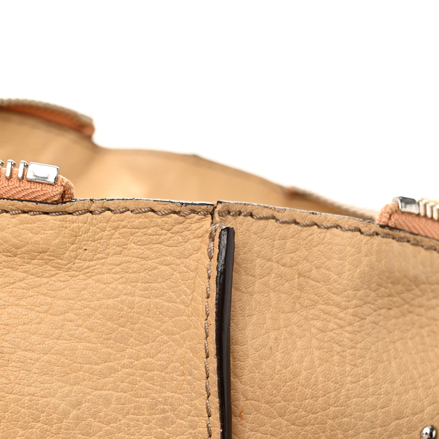 Chloe Calfskin Medium Paddington Satchel Taupe 14 of 16