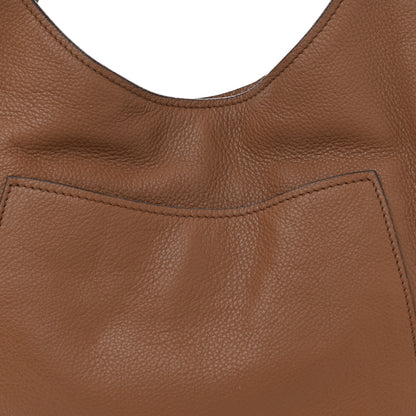 Prada Vitello Daino Medium Pocket Hobo Bag Cannella 7 of 12