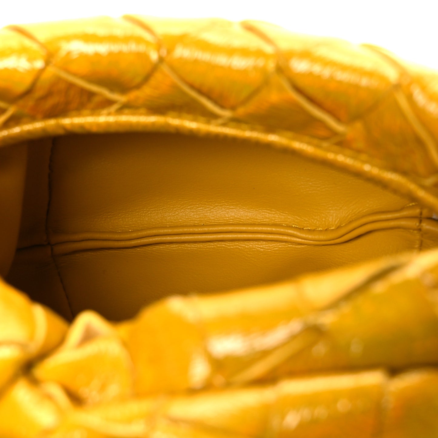 Textured Deerskin Intrecciato Candy Jodie Cornsilk