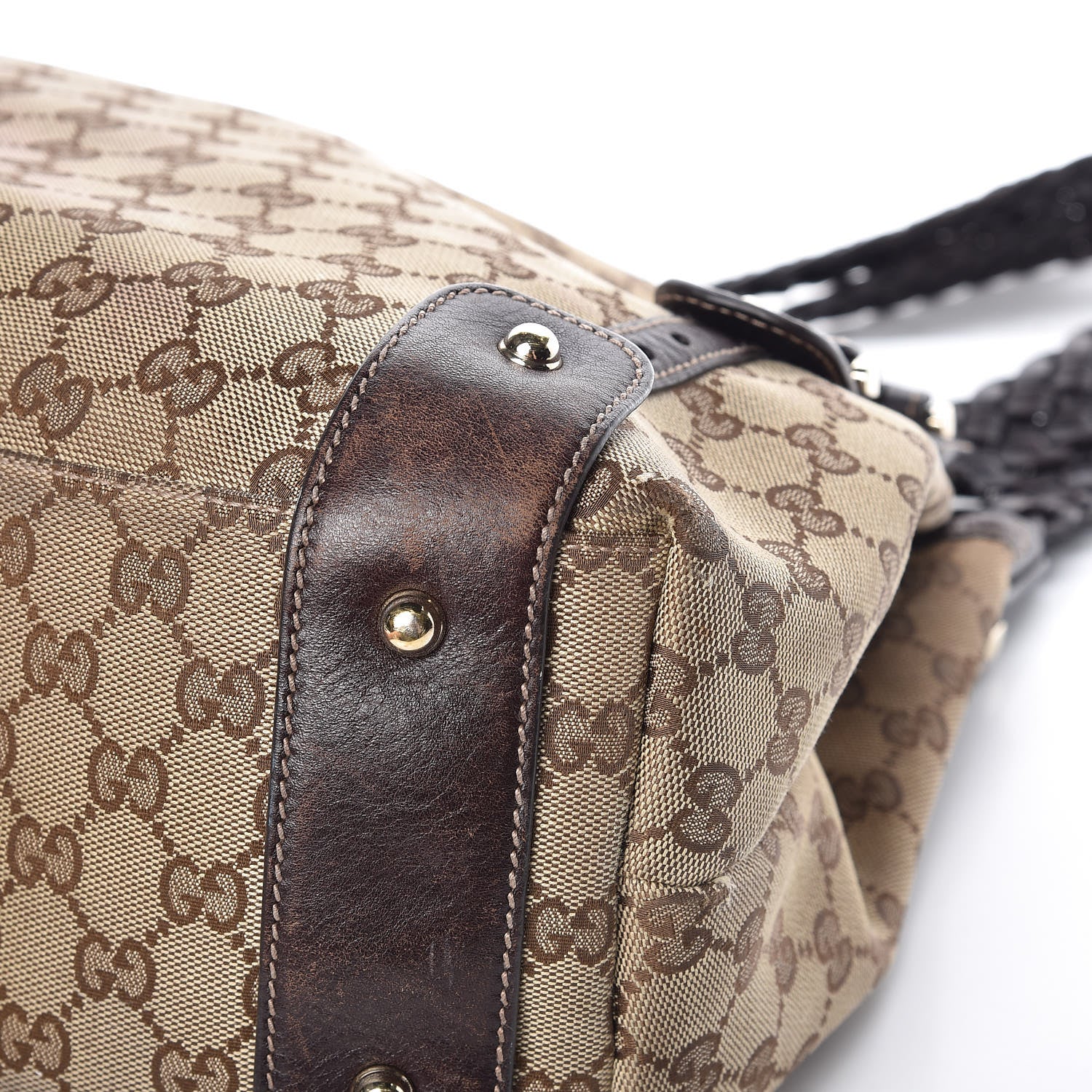Gucci Monogram Medium Pelham Shoulder Bag Dark Brown 9 of 18