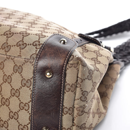 Gucci Monogram Medium Pelham Shoulder Bag Dark Brown 9 of 18