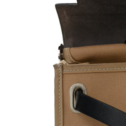 Hermes Vache Hunter Toile Herbag Zip 31 PM Trench Bleu Indigo 16 of 21