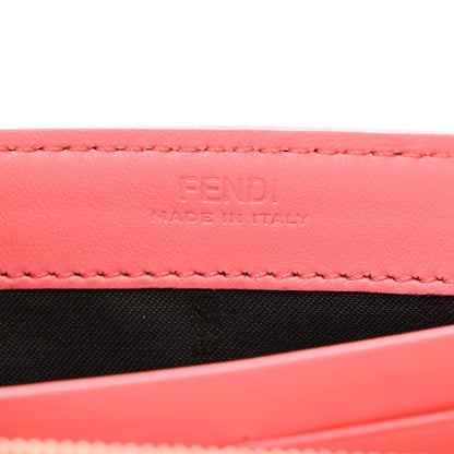 Fendi Nappa Matisse FF Embossed Continental Wallet On Chain Pink Dalia 6 of 11