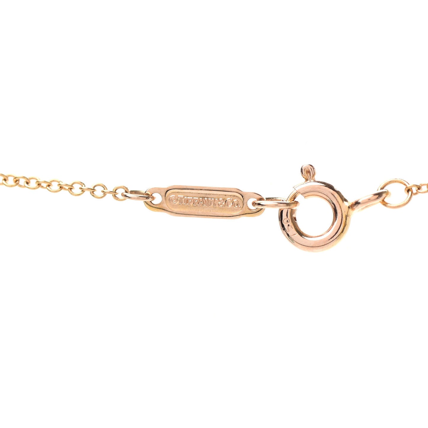 18K Rose Gold Diamond Atlas Bar Pendant Necklace