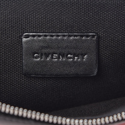 Givenchy Calfskin Love Print Medium Flat Pouch Black 6 of 9