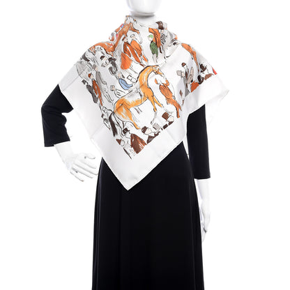 Hermes Silk Paddock Scarf 90 2 of 8