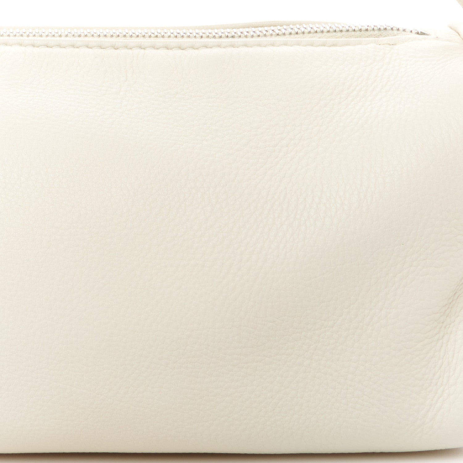 The Row Grained Calfskin 90's Bag Ivory 7 of 13