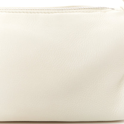 The Row Grained Calfskin 90's Bag Ivory 7 of 13