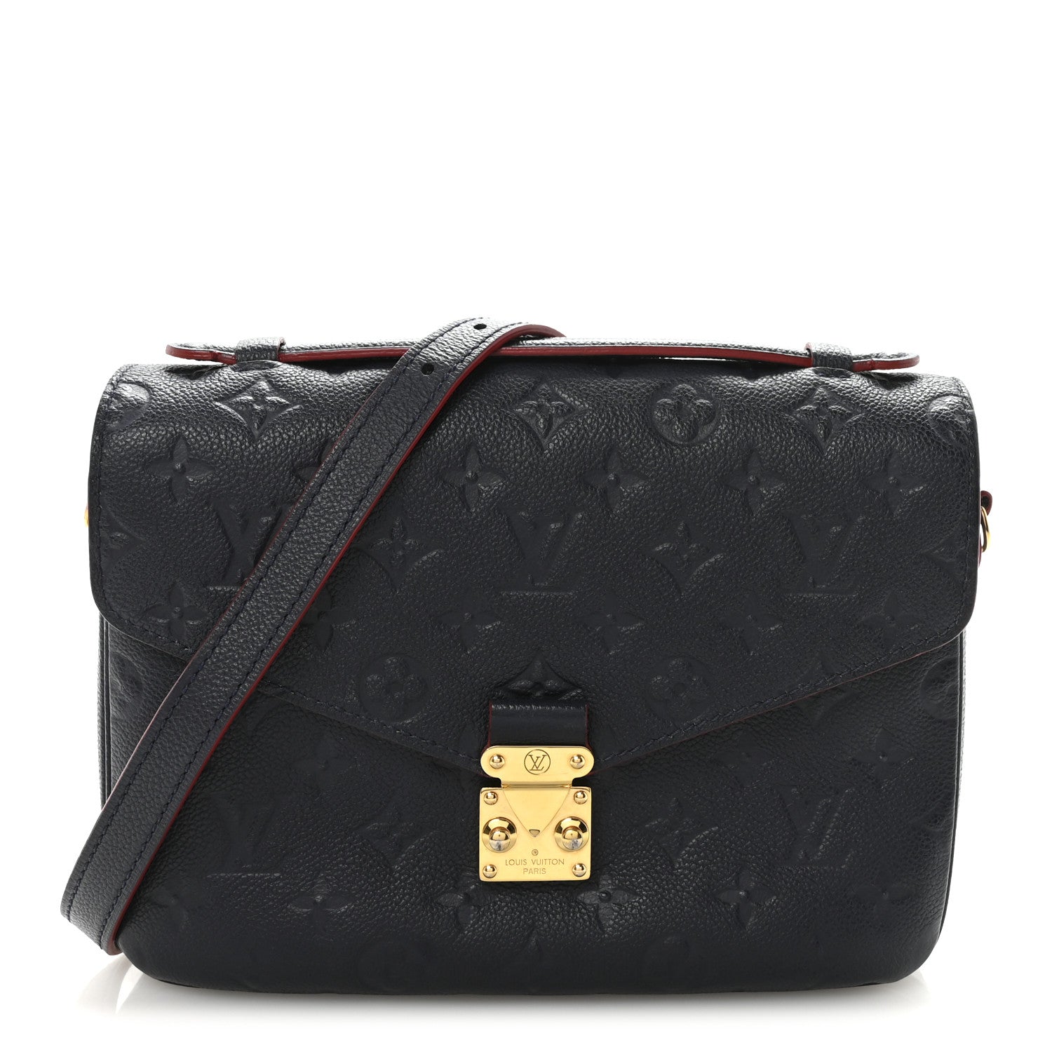 Louis Vuitton Empreinte Pochette Metis Marine Rouge 1 of 9