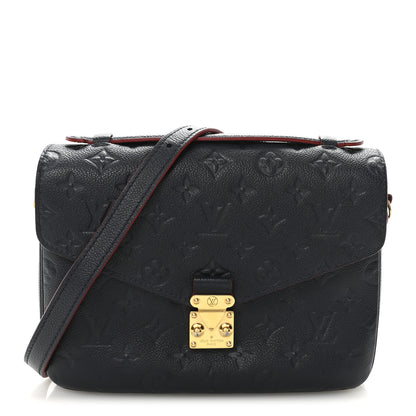 Louis Vuitton Empreinte Pochette Metis Marine Rouge 1 of 9