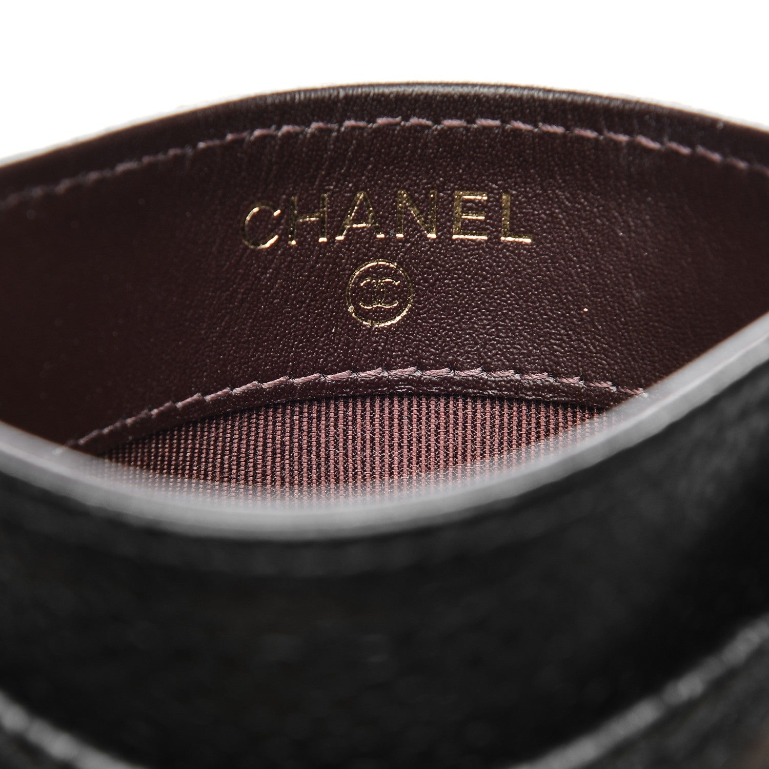 Chanel Caviar Quilted Card Holder Black 6 of 7