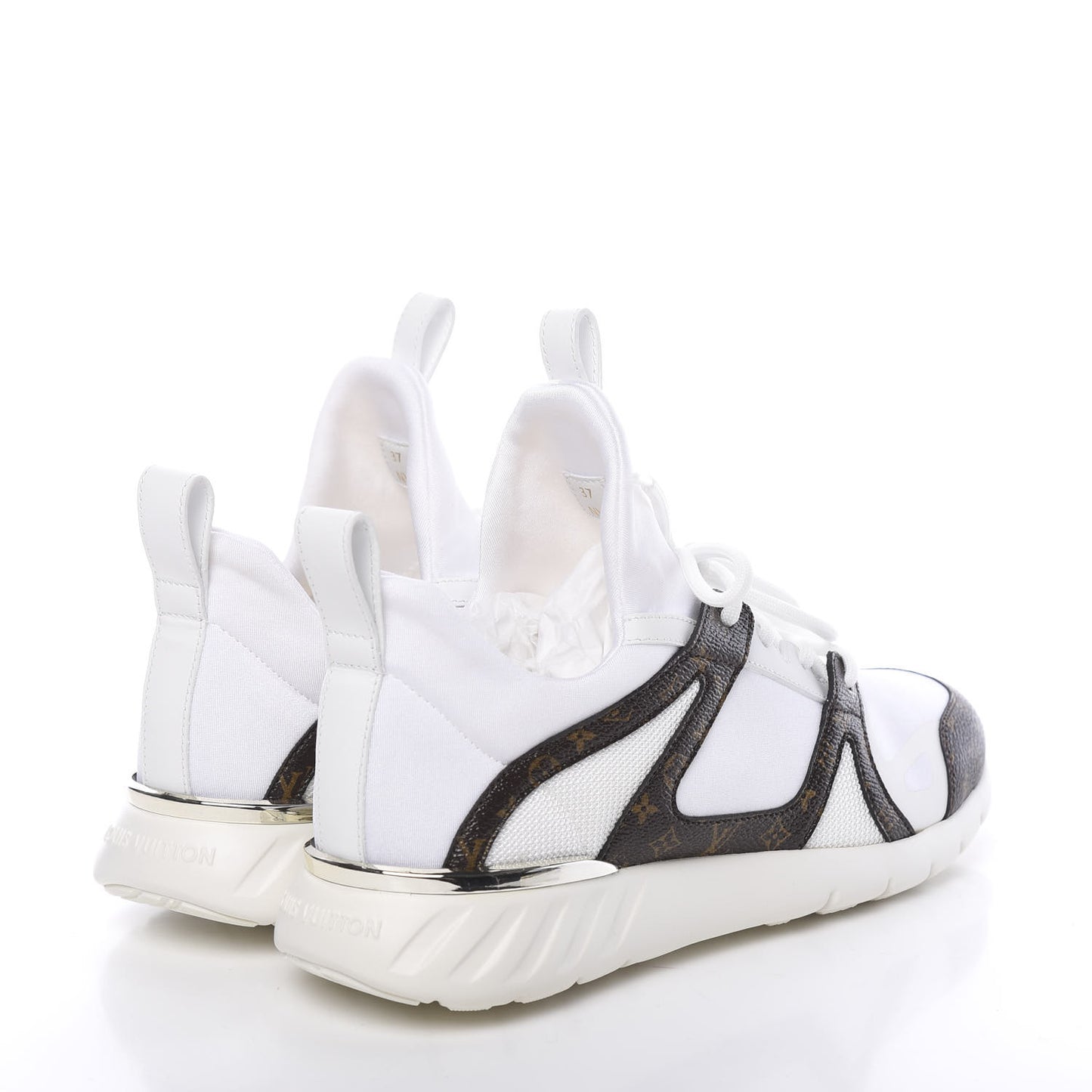 Technical Nylon Monogram Rubber Aftergame Sneakers 37