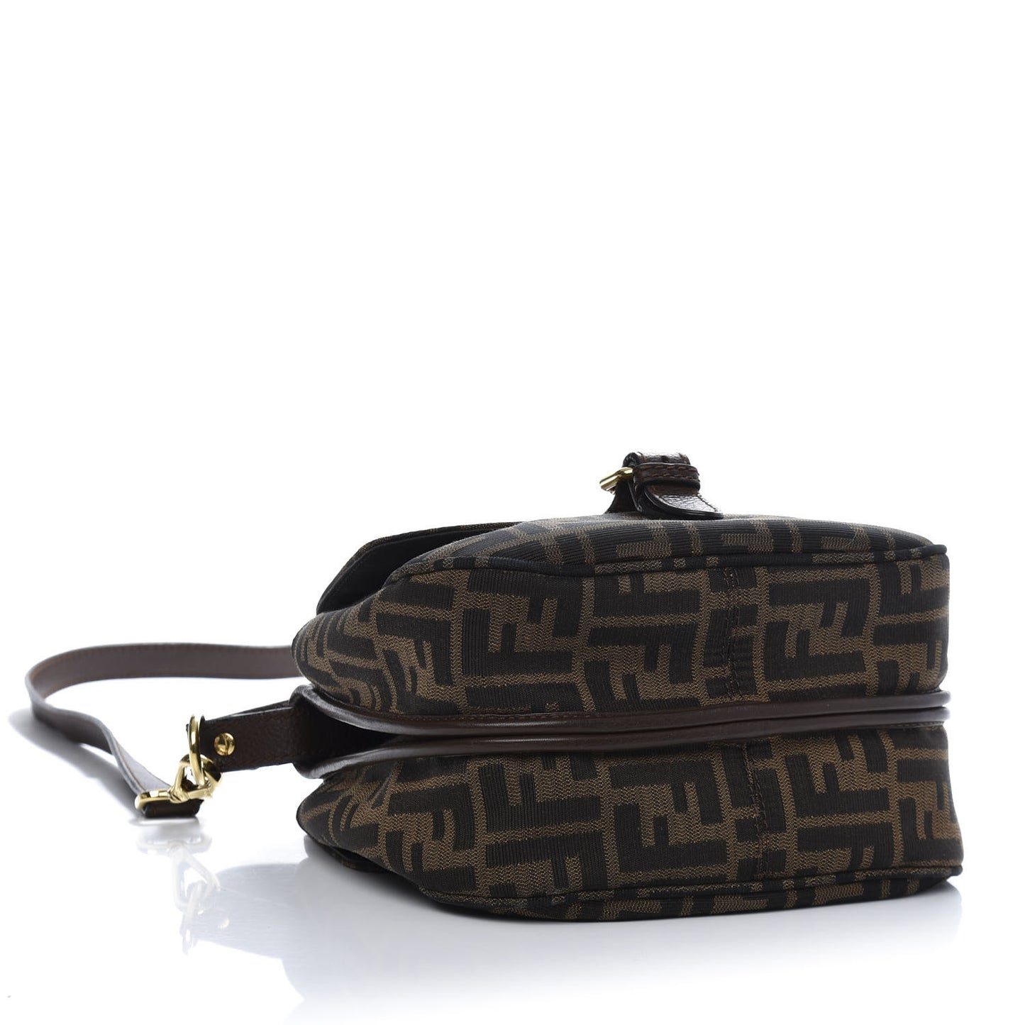Zucca Vitello Artic Shoulder Bag Tobacco Castagna