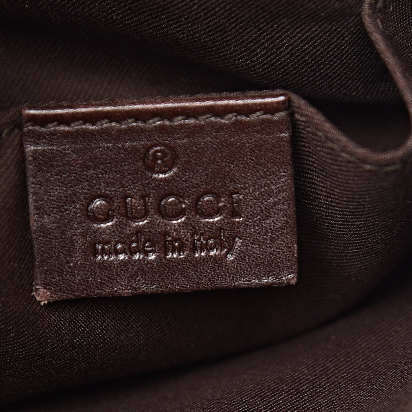 Monogram Calfskin Perforated Small Flat Messenger Bag Dark Brown