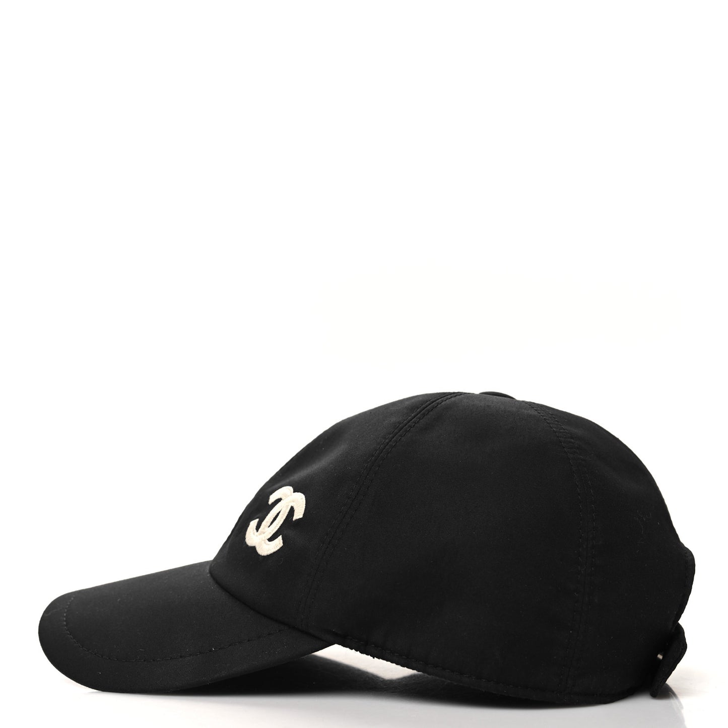 Cotton CC Cap Hat Black White