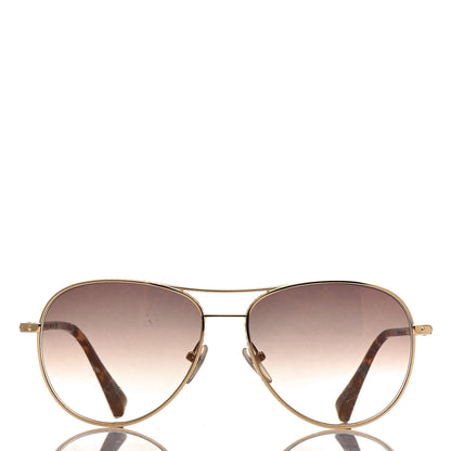 Louis Vuitton Conspiration Pilote Sunglasses Z0164U Gold 2 of 8