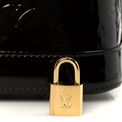 Louis Vuitton Vernis Alma BB Amarante 9 of 13