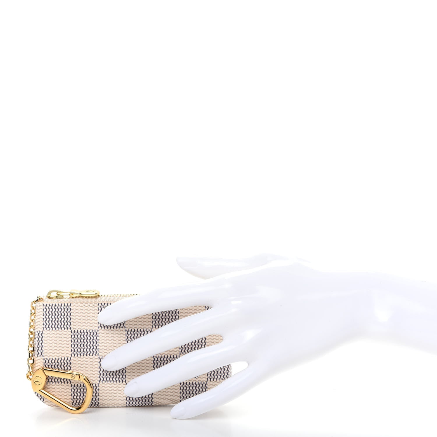Louis Vuitton Damier Azur Key Pouch 2 of 8