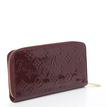 Louis Vuitton Vernis Zippy Wallet Griotte 2 of 5