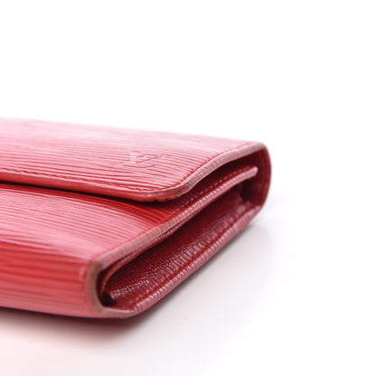 Louis Vuitton Epi Porte Tresor International Wallet Rouge 14 of 15