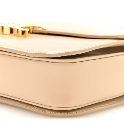 Celine Shiny Calfskin Medium Triomphe Nude 11 of 12