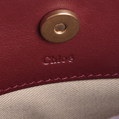 Chloe Calfskin Suede Small Roy Bag Plum Purple 8 of 10