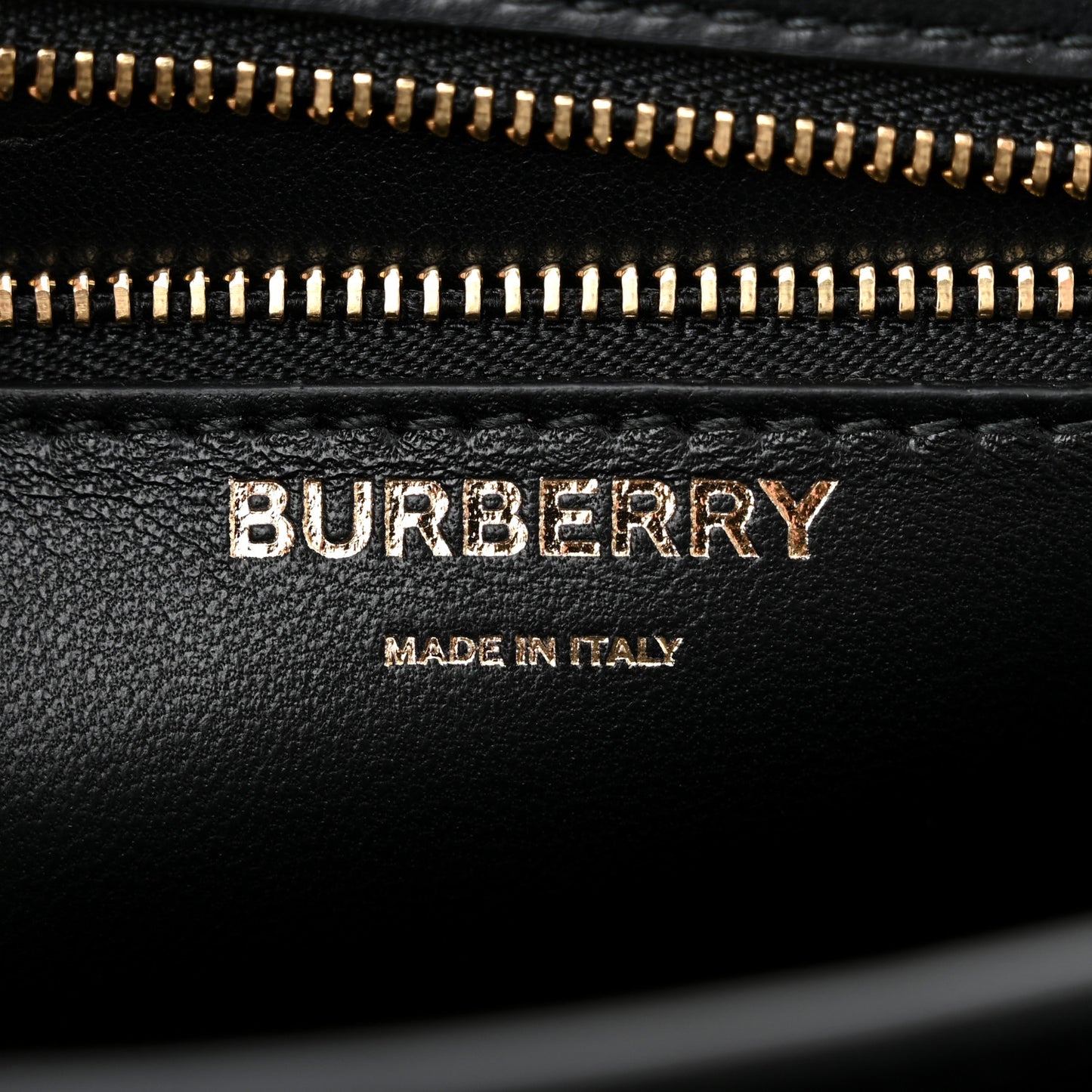 E-Canvas Monogram Stripe Small TB Bag Bridle Brown