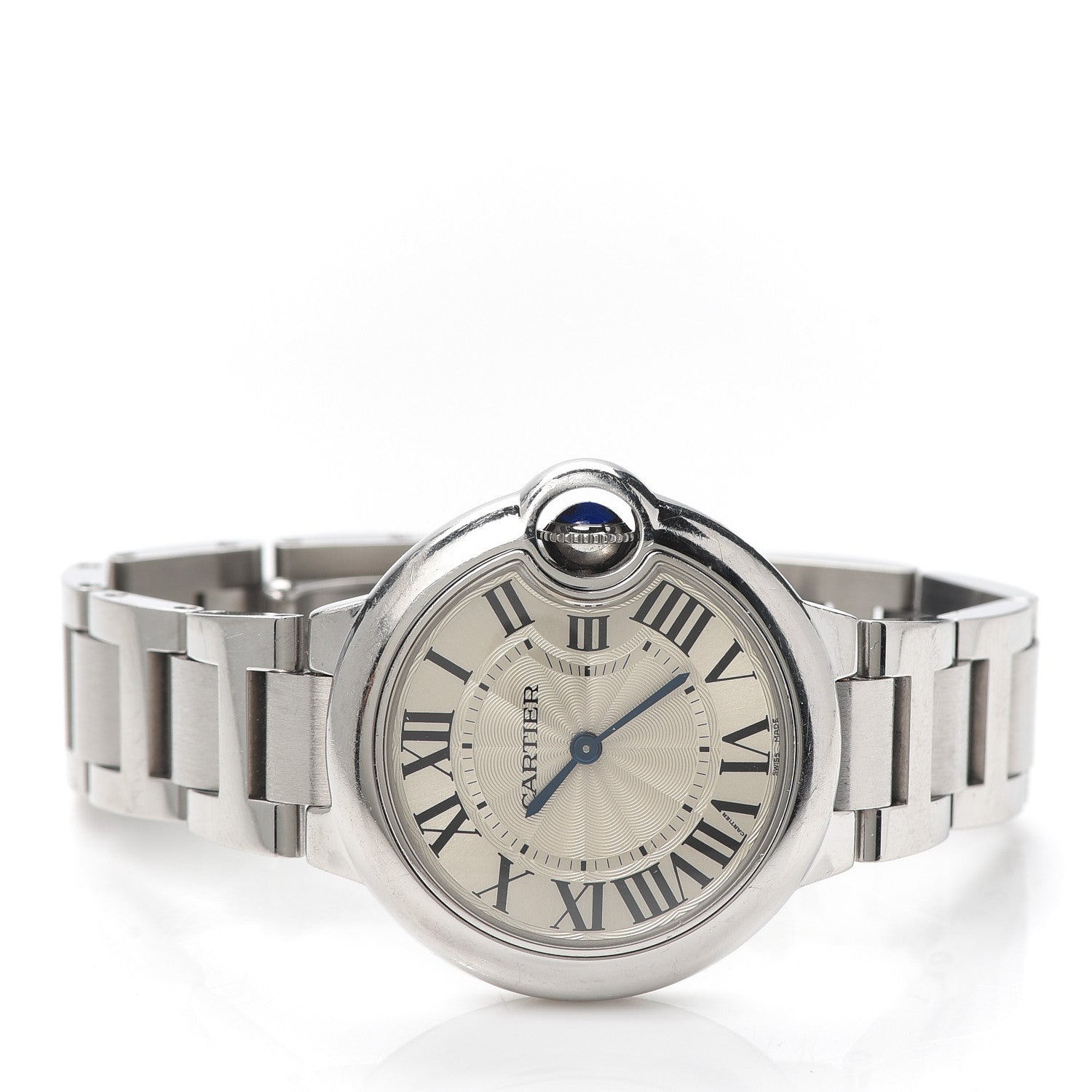 Cartier Stainless Steel 33mm Ballon Bleu De Cartier Quartz Watch 2 of 6