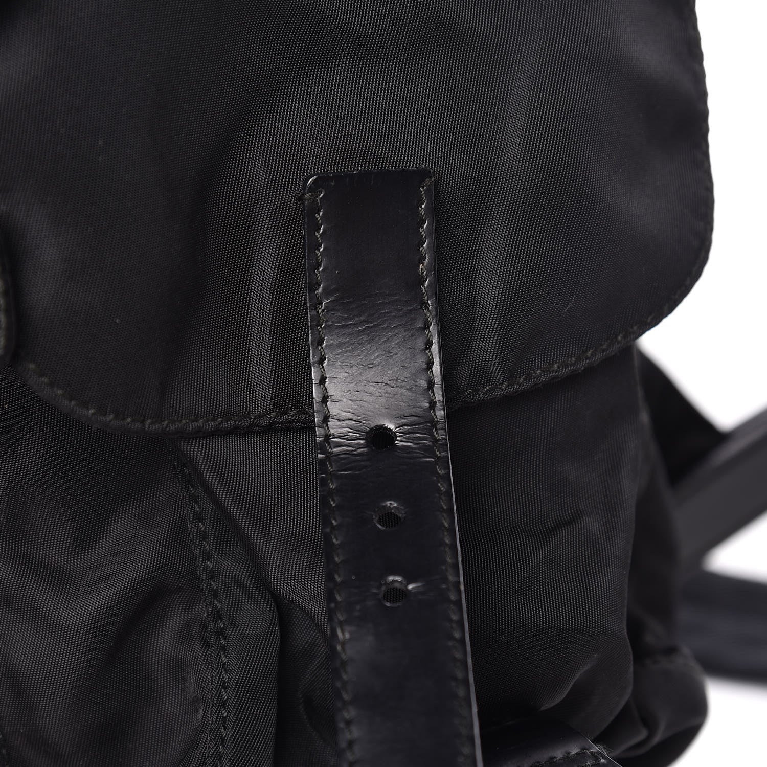 Prada Nylon Vela Medium Backpack Black 13 of 17