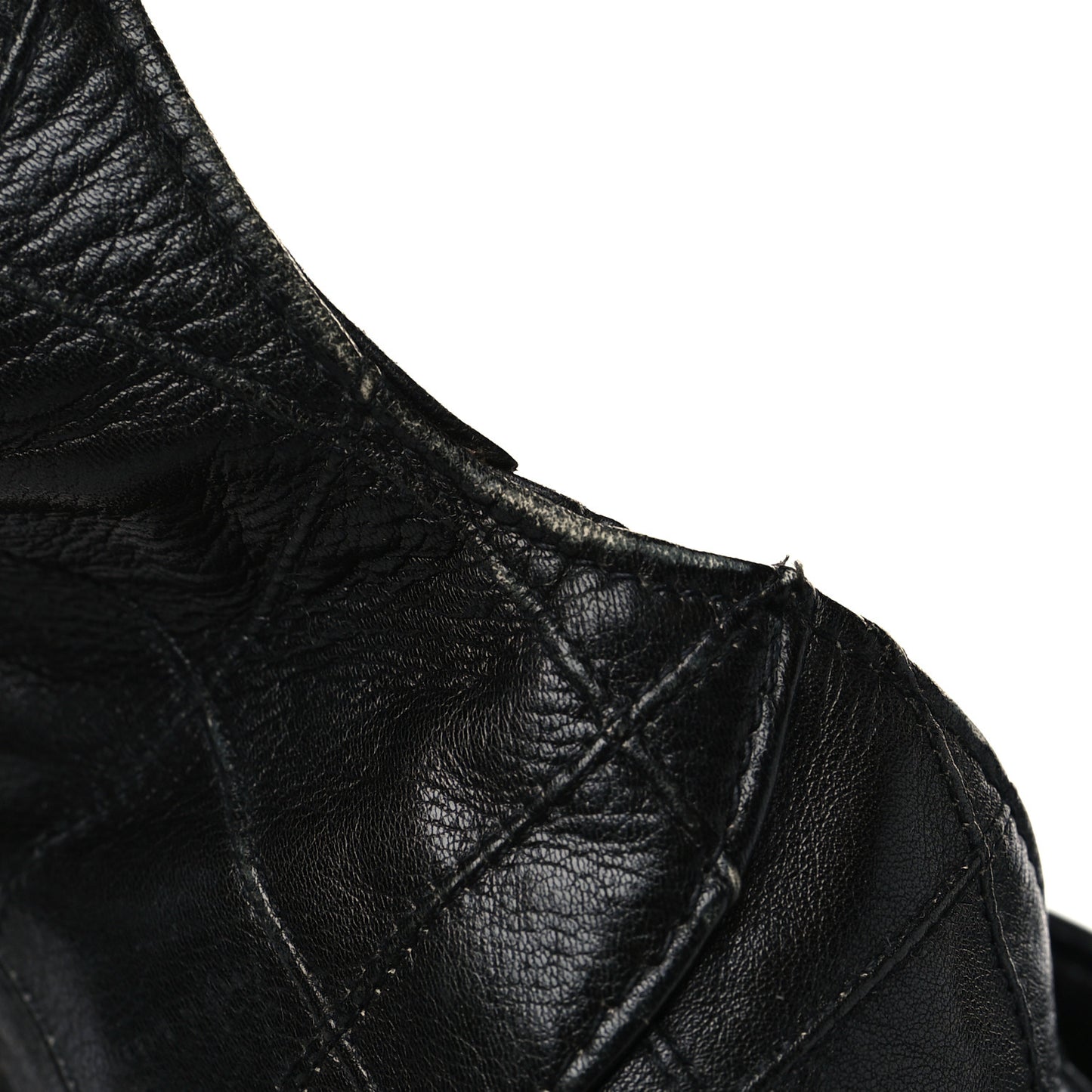 Lambskin Weekender Tote Black